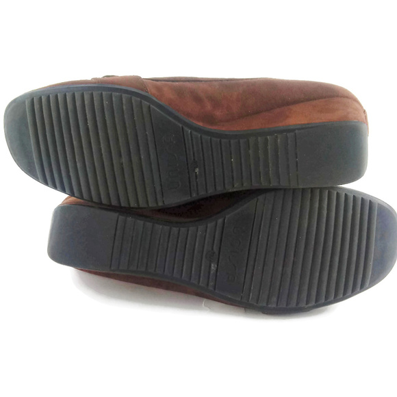 UNISA Buckle Detail Textile Wedge Heel Size 7.5 - Picture 7 of 7